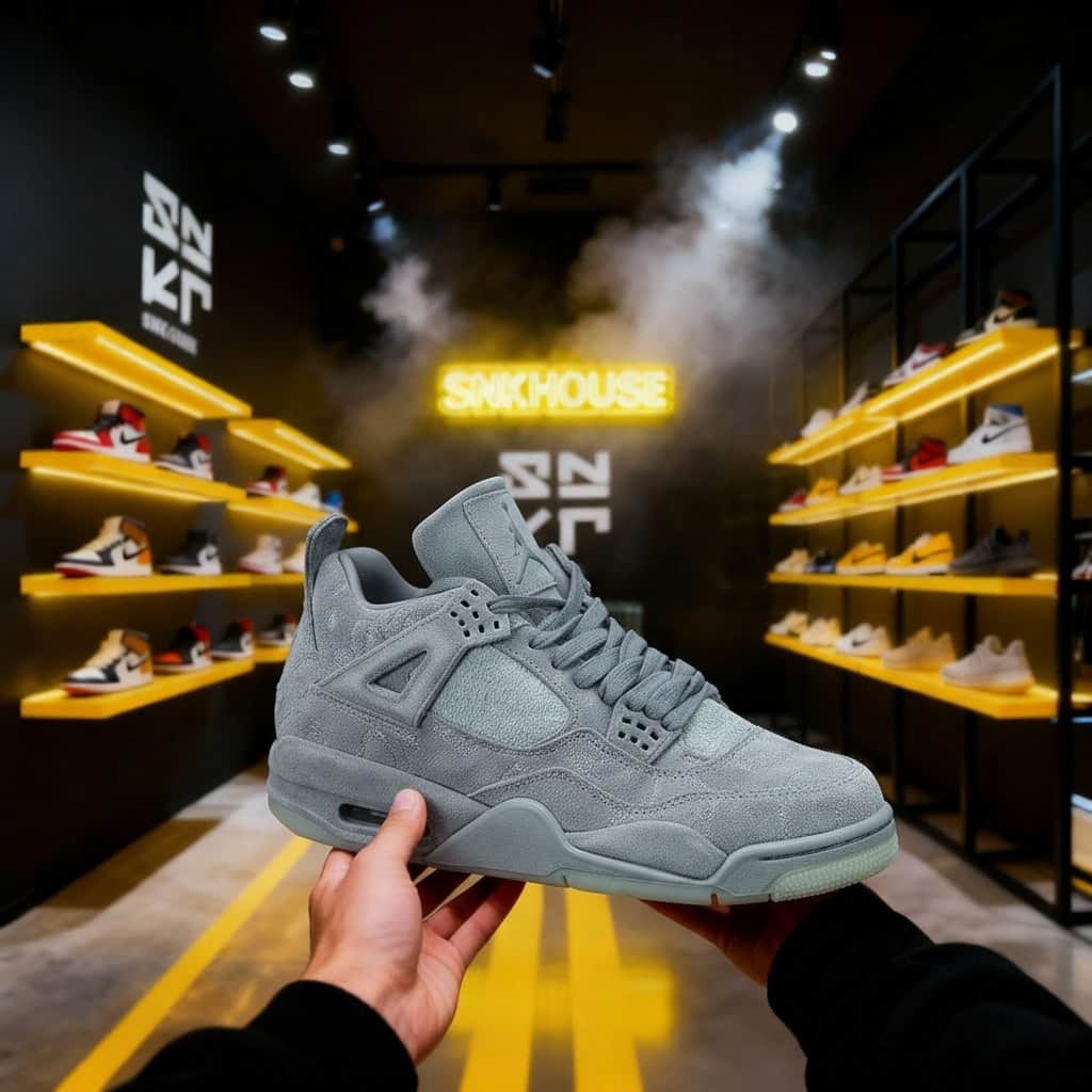 Nike Air Jordan 4 Retro Kaws "Grey"