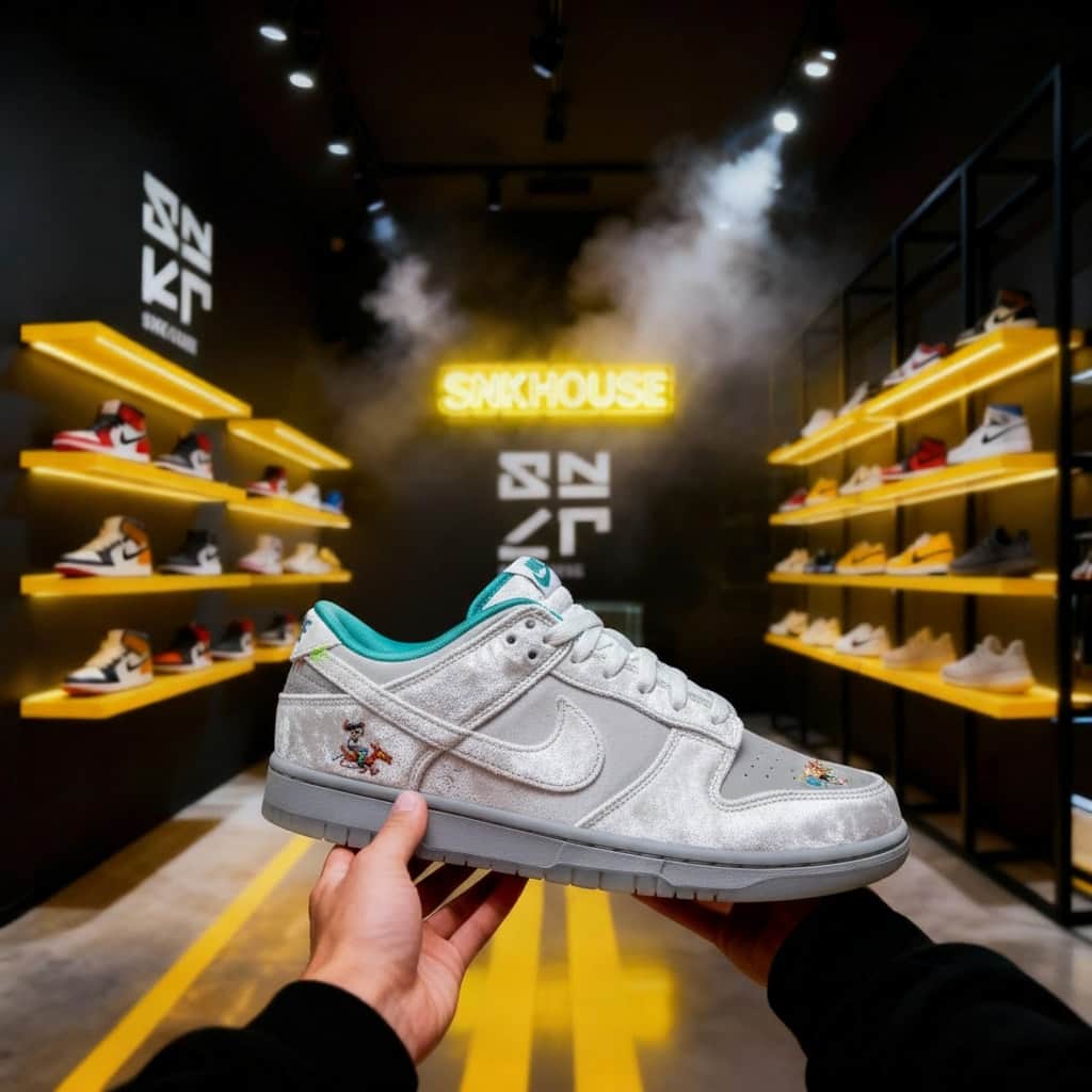 Nike Dunk Winter Themed Low "Ice"