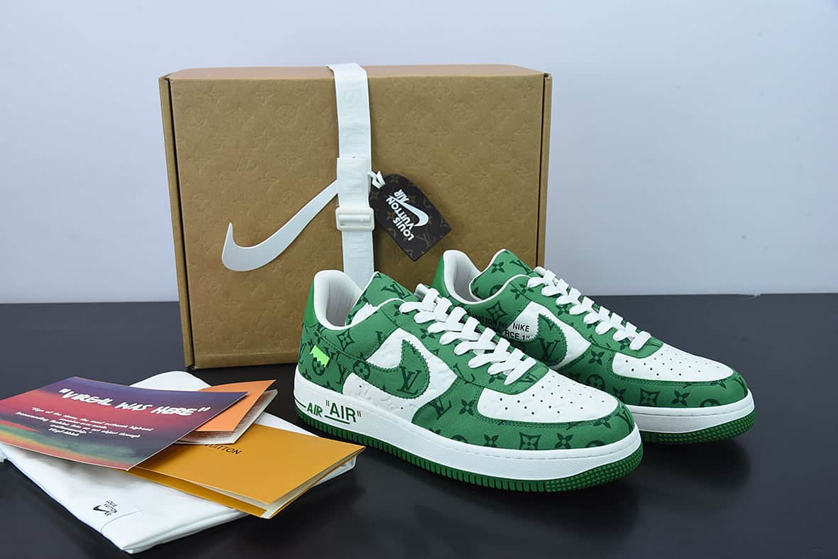 Nike Air Force 1 Low x Louis Vuitton x Off-White "Green"