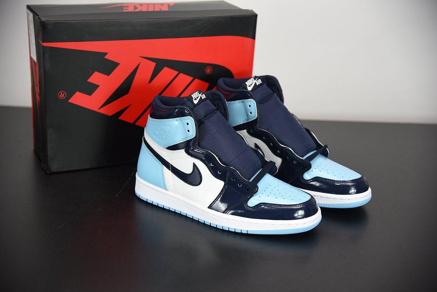 Nike Air Jordan 1 High "UNC Patent" - Imagen 1