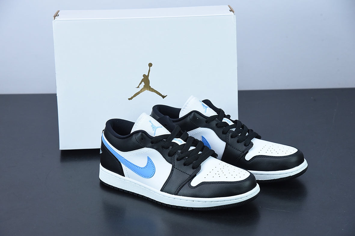 Nike Air Jordan 1 Low  "Black University Blue White" - Imagen 1
